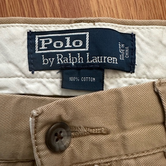 *ALTERED* Classic Ralph Lauren Polo Chino Tan Trousers - Picture 2 of 8